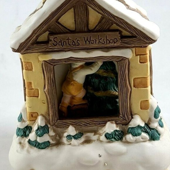 Vintage House of Lloyd Christmas Carousel Music Box 1989 - Picture 5 of 12